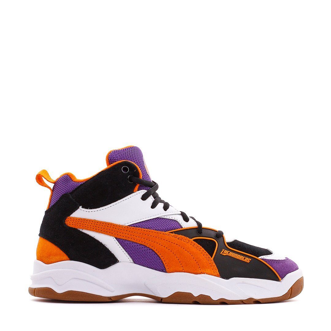 FOOTWEAR - Puma Performer Mid X The Hundreds Black Persimmon Orange Men 371384-01 Main image