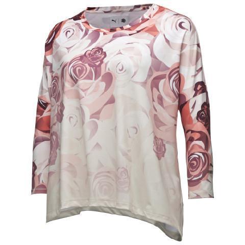 CLOTHING - Puma X Careaux Long Sleeve Rose Tee Women 571722-03