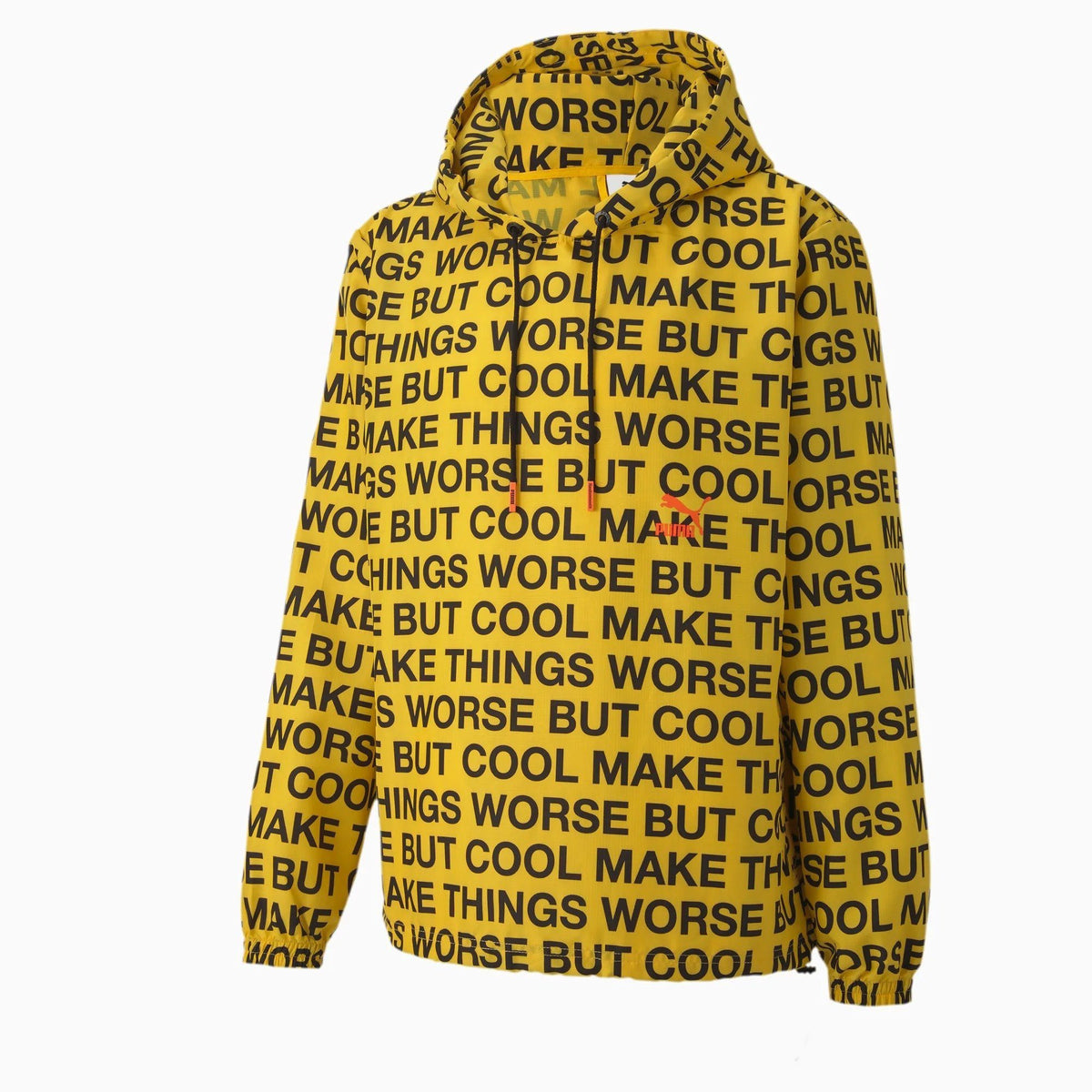 OUTERWEAR - Puma X RANDOMEVENT Windbreaker All Over Print Yellow Men 596660-02 Main image
