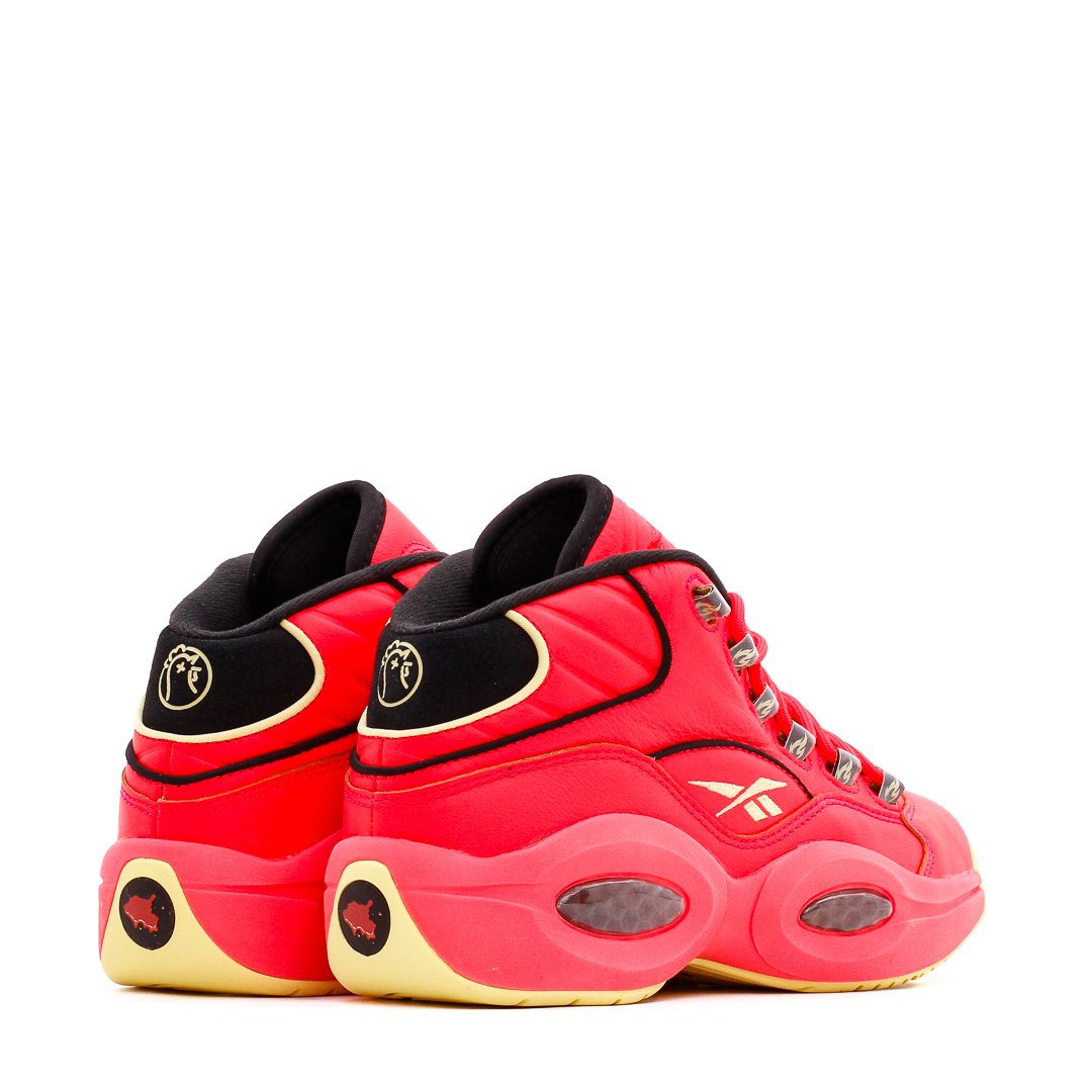 Reebok Basketball Men Question Mid x Hot Ones Allen Iverson Red GV7093 - FOOTWEAR - Canada