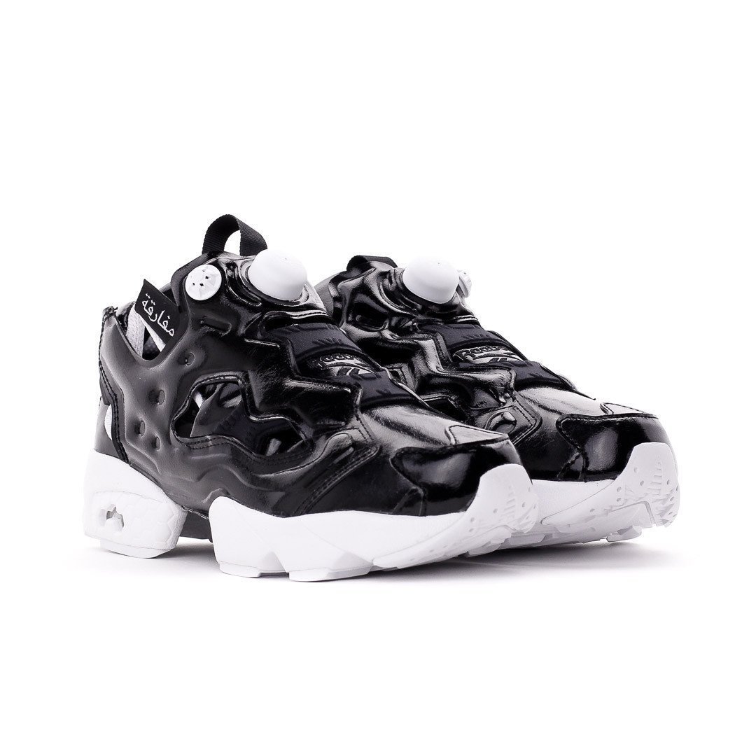 FOOTWEAR - Reebok bb4500 Classic Women Instapump Fury Ob Overbranded Black Patent AR1635