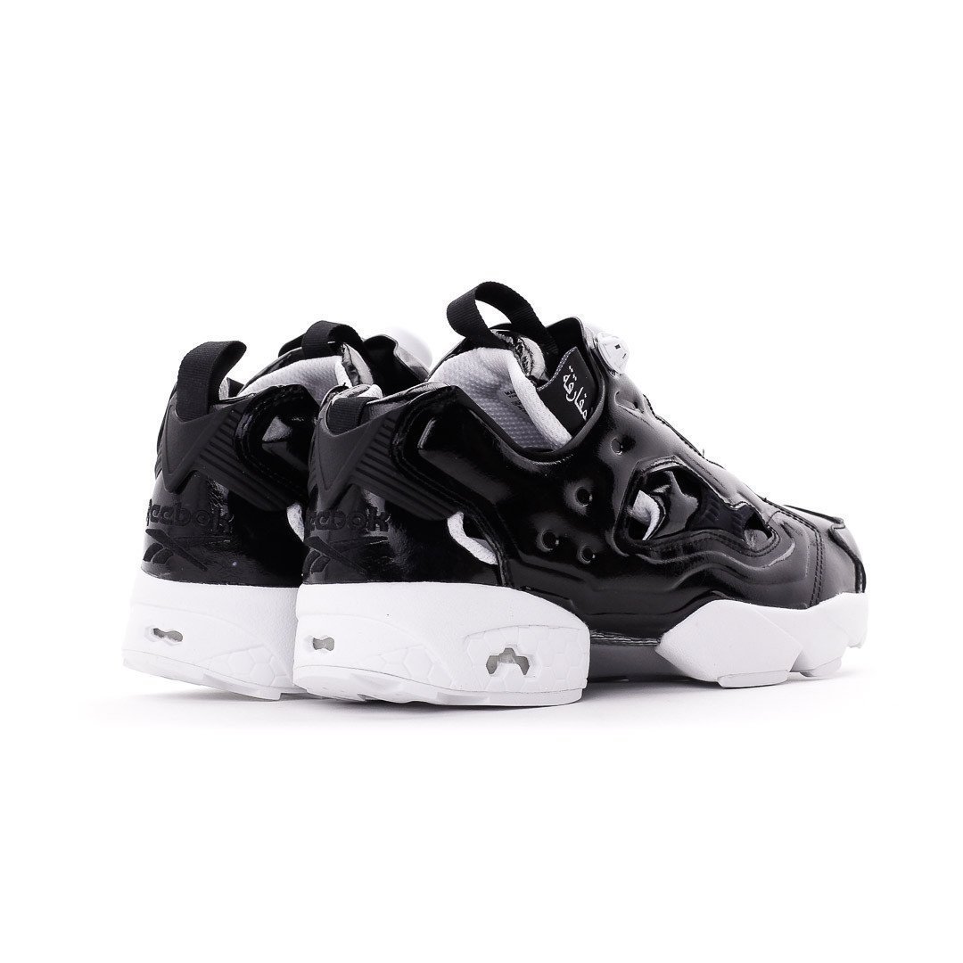 FOOTWEAR - Reebok Classic Women Instapump Fury Ob Overbranded Black Patent AR1635