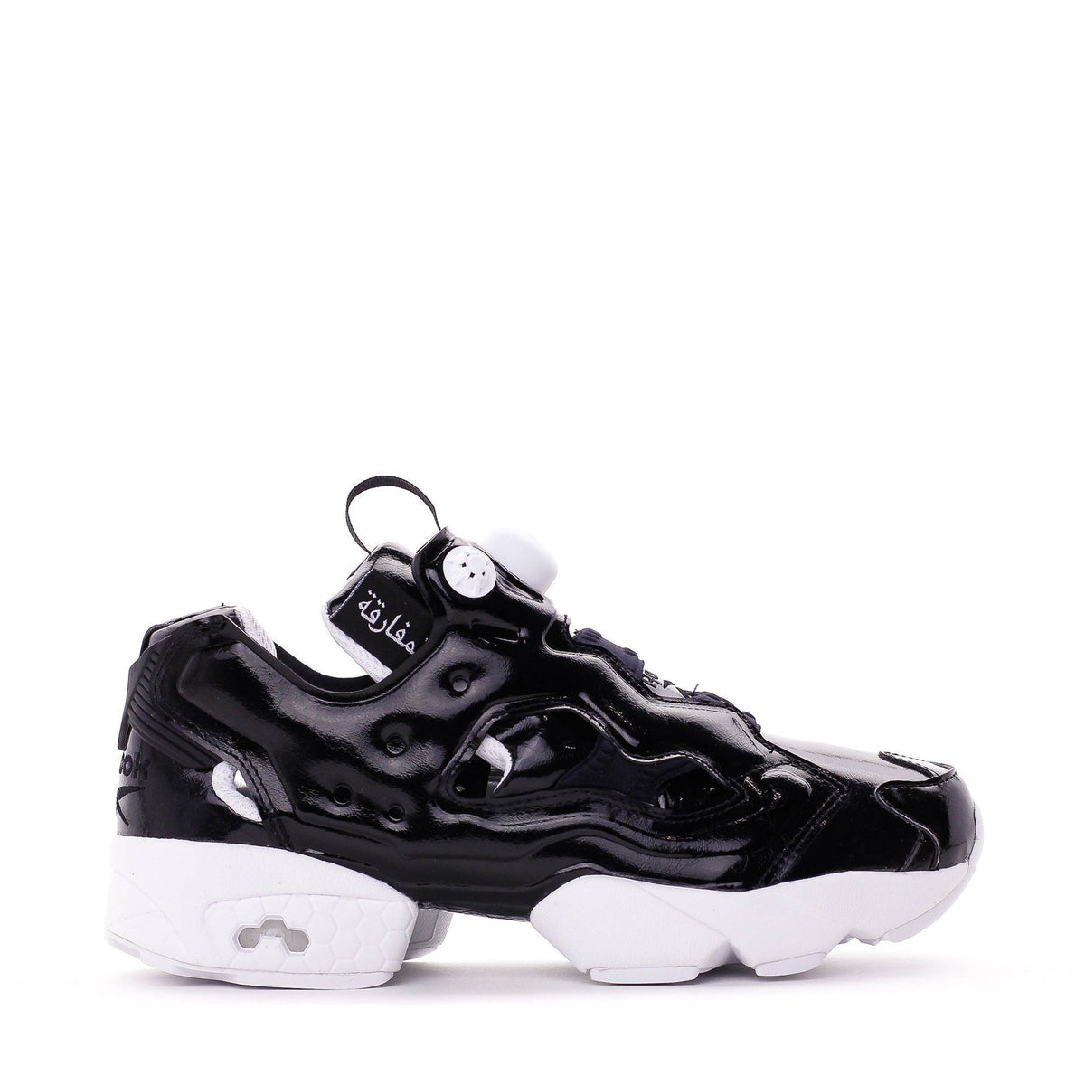 FOOTWEAR - Reebok bb4500 Classic Women Instapump Fury Ob Overbranded Black Patent AR1635