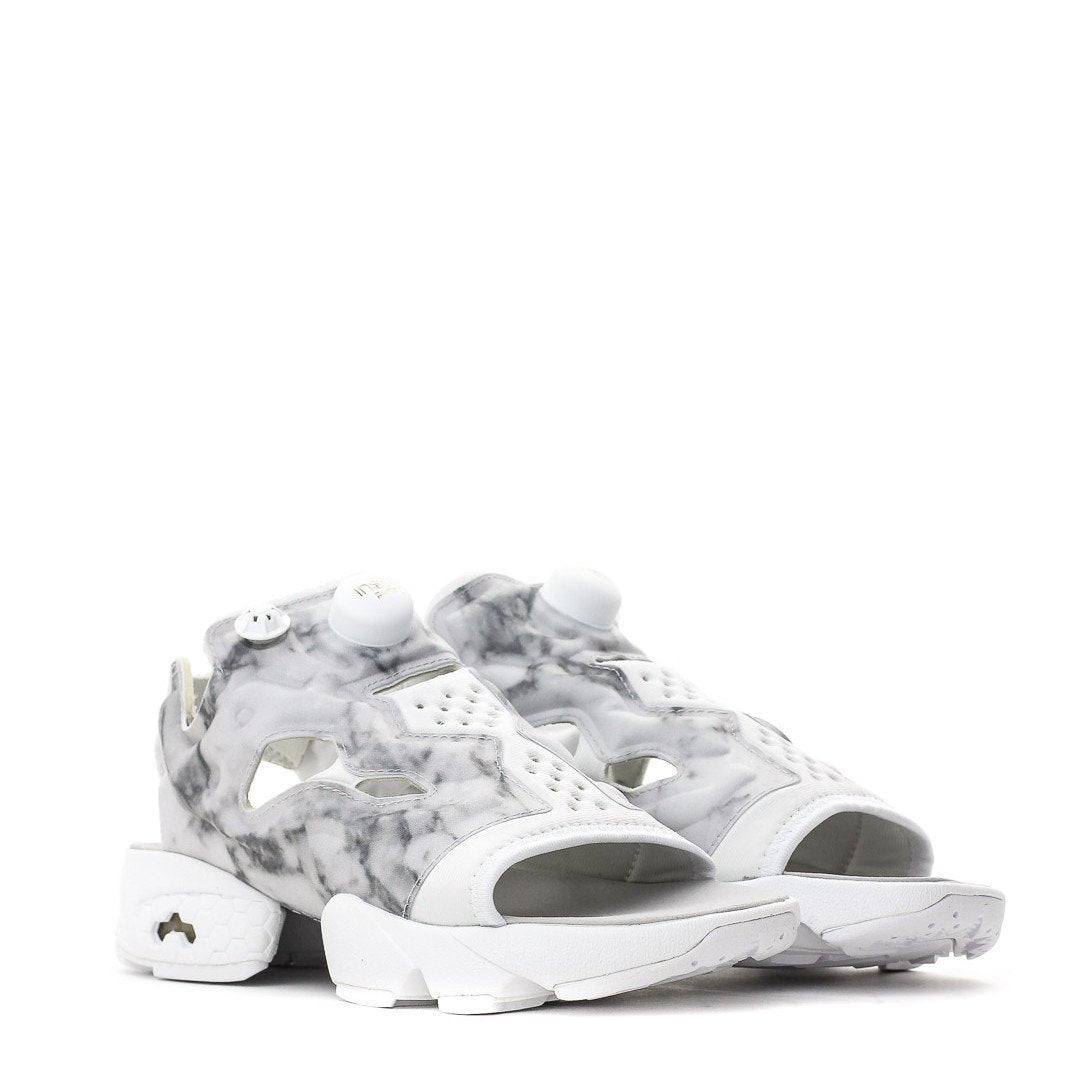 REEBOK CLASSIC WOMEN INSTAPUMP FURY SANDAL WHITE GREY V69440 - FOOTWEAR - Solestop.com - Canada