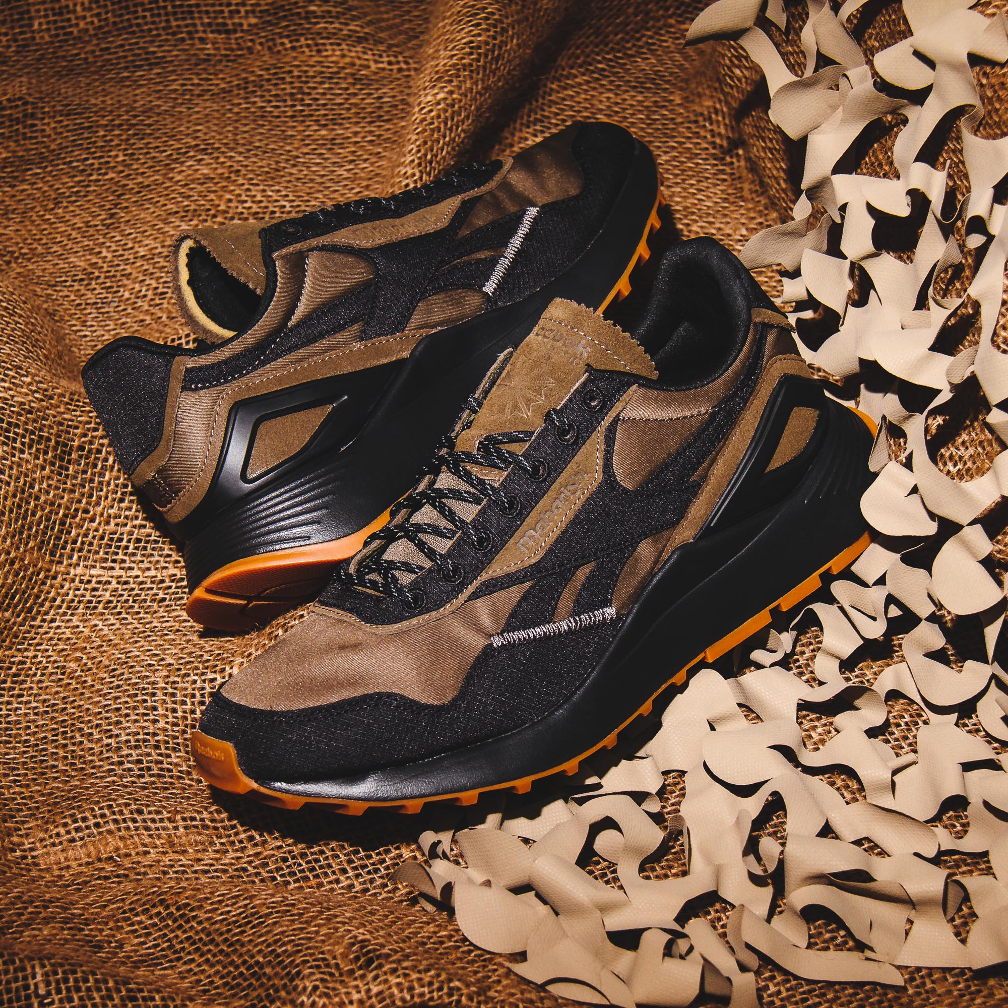 Reebok Classics Men CL Legacy AZ x Maharishi Black Moss Core GW4452
