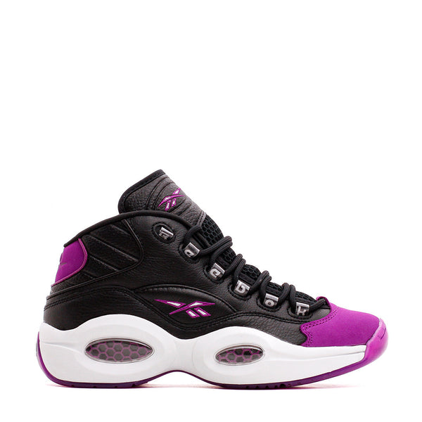 Reebok Classics Men Question Mid Allen Iverson Black Purple