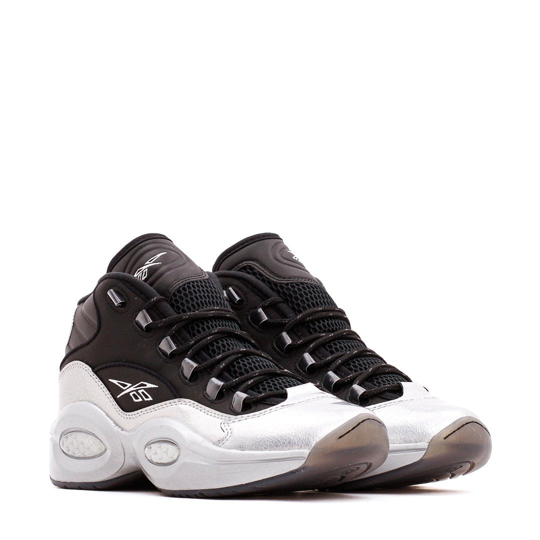 Reebok Classics Men Question Mid Allen Iverson Black Silver GX7925 - FOOTWEAR - Canada