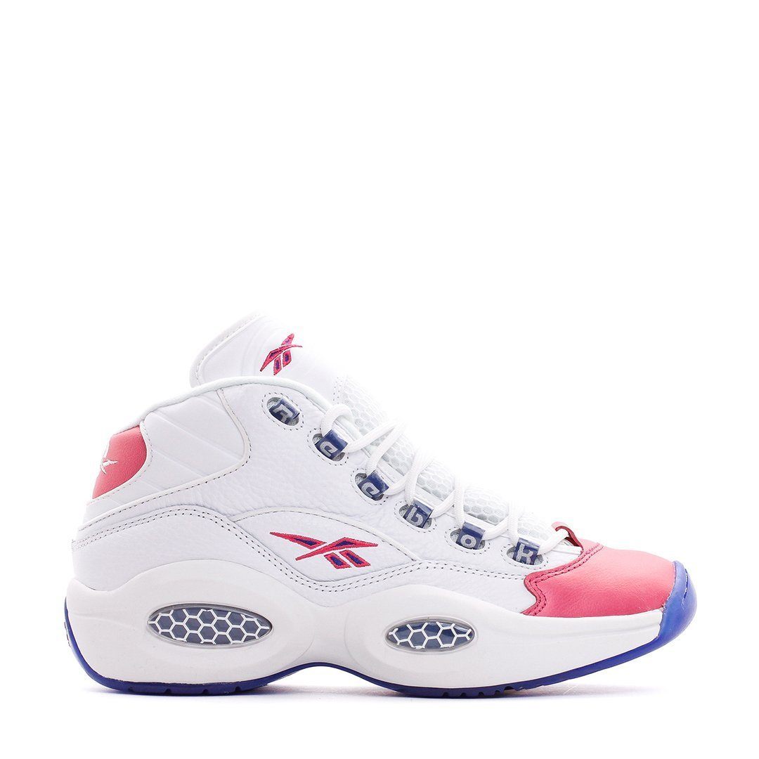 FOOTWEAR - Reebok Classics Men X Eric Emanuel Question Mid Pink Toe Allen Iverson FX7441 Main image