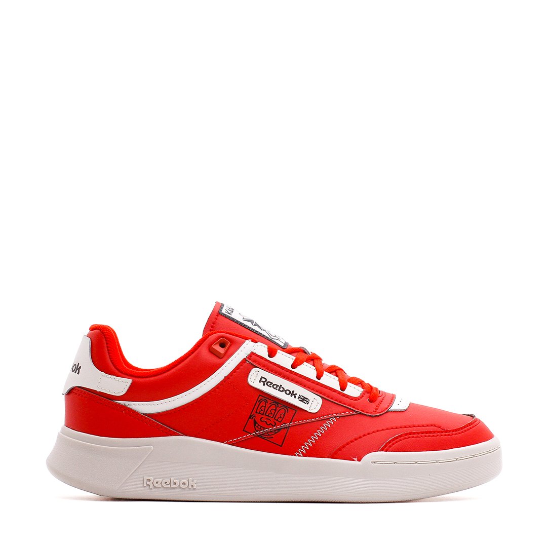 Reebok Classics Men x Keith Haring Club C Legacy Red Chalk GZ1459 - FOOTWEAR - Canada Main image