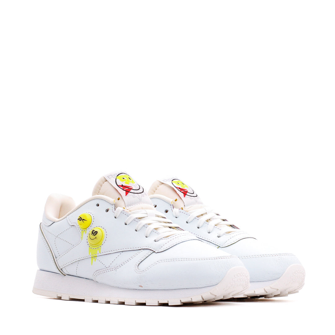 Reebok Classics x Smiley Men Classic Leather Pump 50th White GY1580 Secondary image