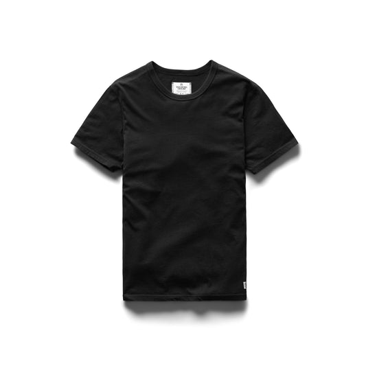 Reigning Champ Knit Ringspun Jersey 2-Pack T-Shirt Black Core RC-1029-BLK - T-SHIRTS - Solestop.com - Canada