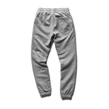 BOTTOMS - Reigning Champ Men Knit Mid Weight Terry Cuffed Sweatpant Heather Grey RC-5175-GRY
