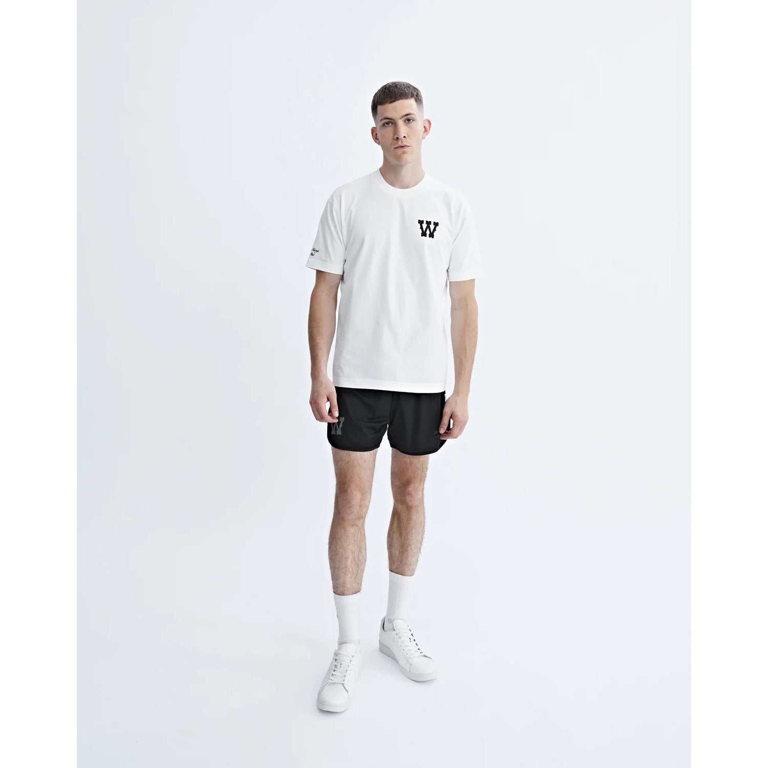 Reigning Champ Men Knit Mid Wt Jersey East T-Shirt White RC-1365-WHT - T-SHIRTS - Canada