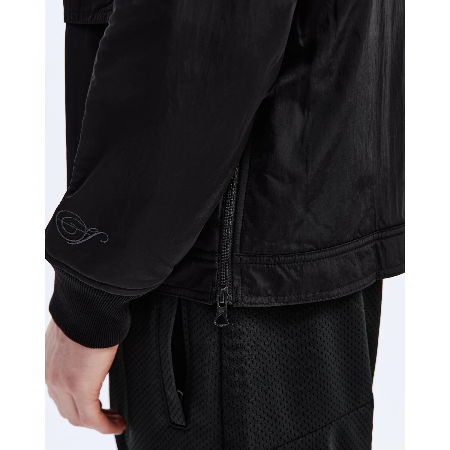 Reigning Champ Men Knit Midweight Terry S04 Hybrid Anorak Black RC-4212-BLK - OUTERWEAR - Canada