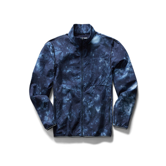 Reigning Champ Men x Ryan Willms Woven Stretch Nylon Tie Dye Team Jacket Navy RC-4199-NVY - OUTERWEAR - Canada