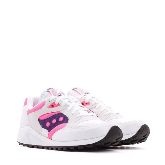 FOOTWEAR - Saucony Jazz 4000 White Pink Purple Men S70487-1