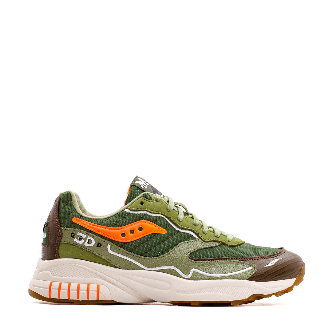 Saucony Men 3D Grid Hurricane Tortoise S70682-1 - FOOTWEAR - Canada Main image
