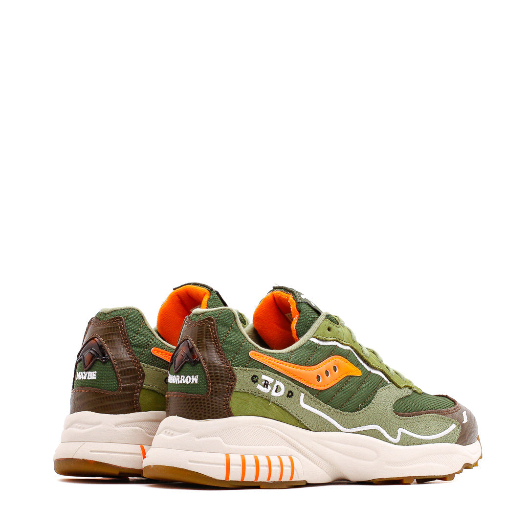 Saucony Men 3D Grid Hurricane Tortoise S70682-1 - FOOTWEAR - Canada