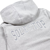 Solestop Men Zip Hooded Sweatshirt Grey Reflective - SWEATERS - Canada