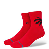 Stance Socks NBA Toronto Raptors Staples Quarter Red - ACCESSORIES - Canada