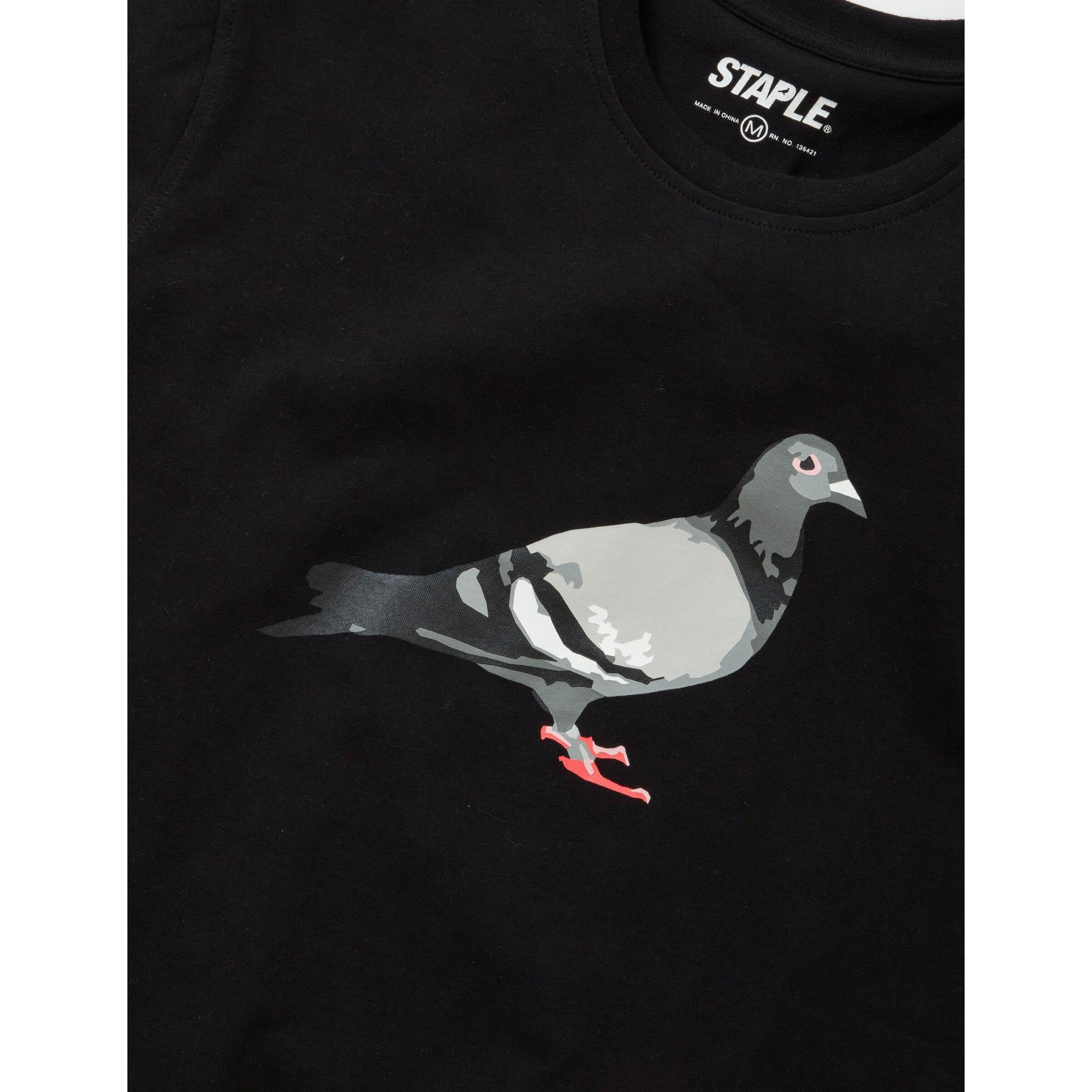 Staple Men Pigeon Logo Tee Black 2205C6968-BLK - T-SHIRTS - Canada