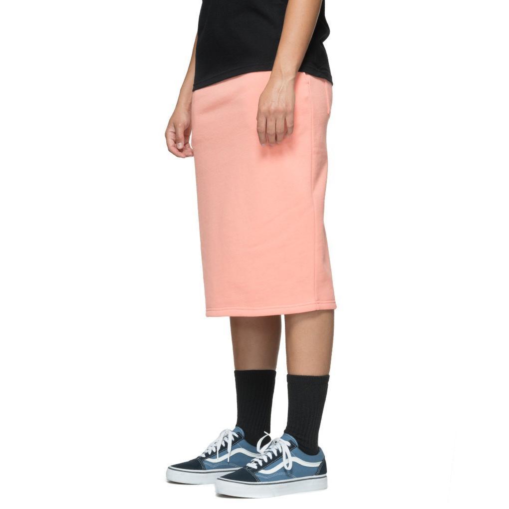 Stussy Women Margo Fleece Skirt Peach 214474-PEAC Secondary image
