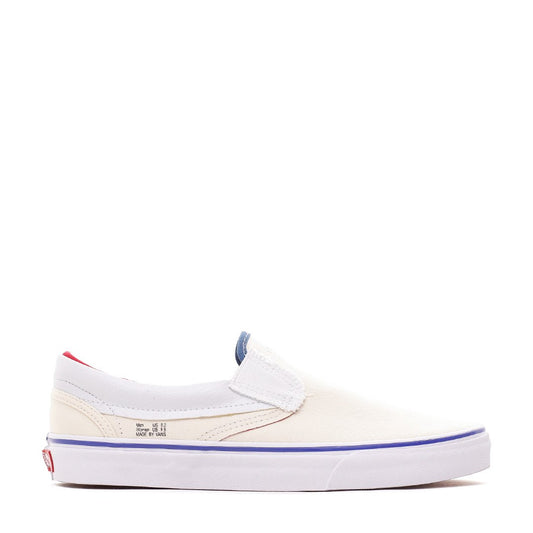 Vans UA Classic Slip-On Outside In Navy Natural Red Men Core VN0A38F7VME - FOOTWEAR - Solestop.com - Canada
