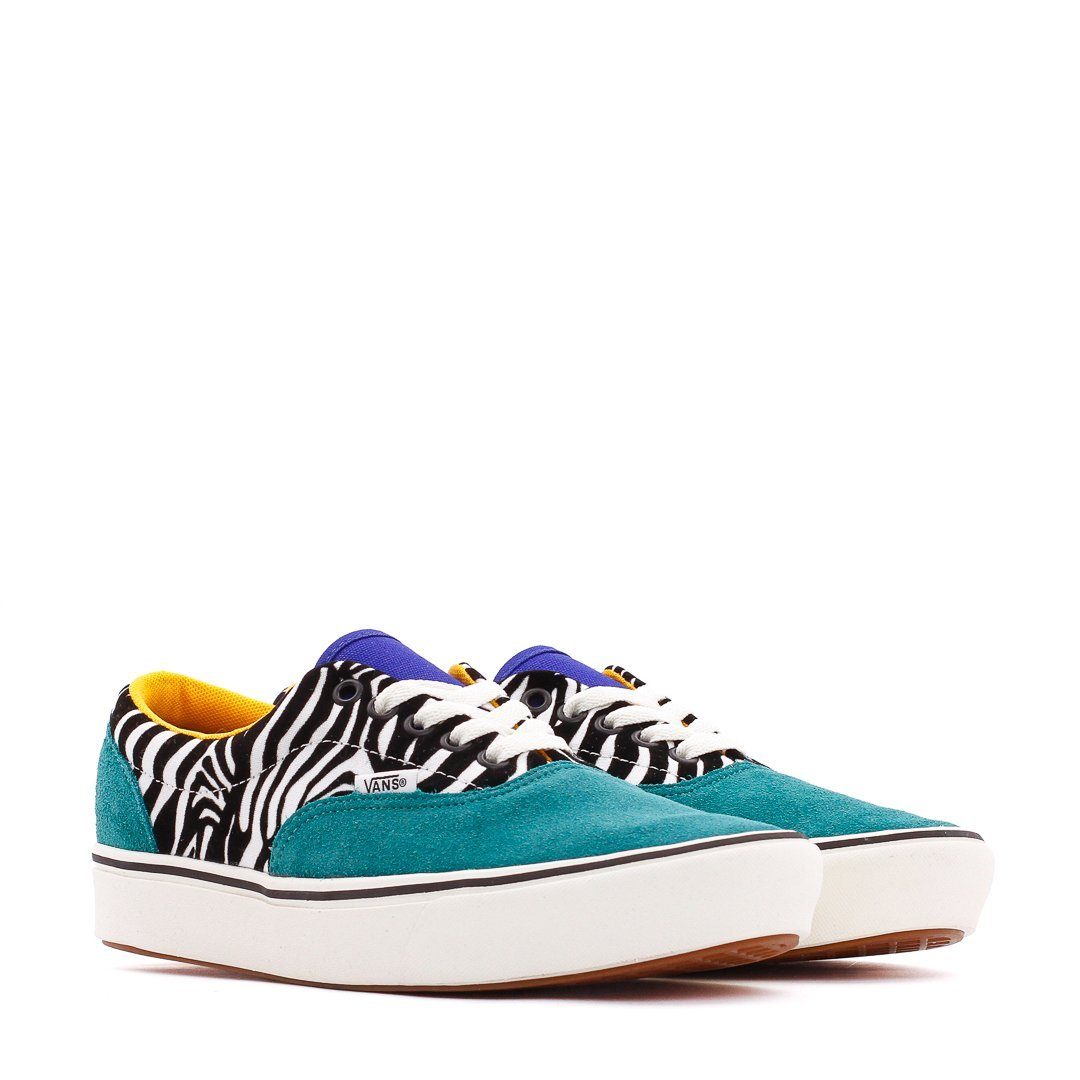 Vans UA ComfyCush Era Zebra Tidepool Surf The Web Women VN0A3WM9VWT Secondary image