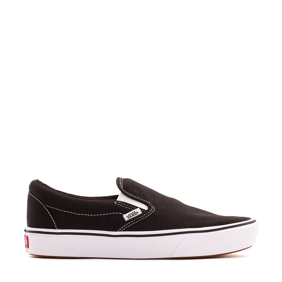 Vans UA ComfyCush Slip-On Classic Black White Core VN0A3WMDVNE ...