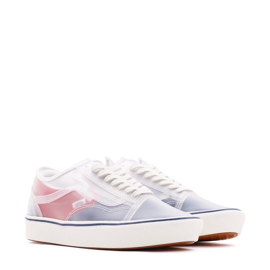FOOTWEAR - Vans UA Comfycush Slip-Skool True Navy Red Men VN0A4P3EWYF