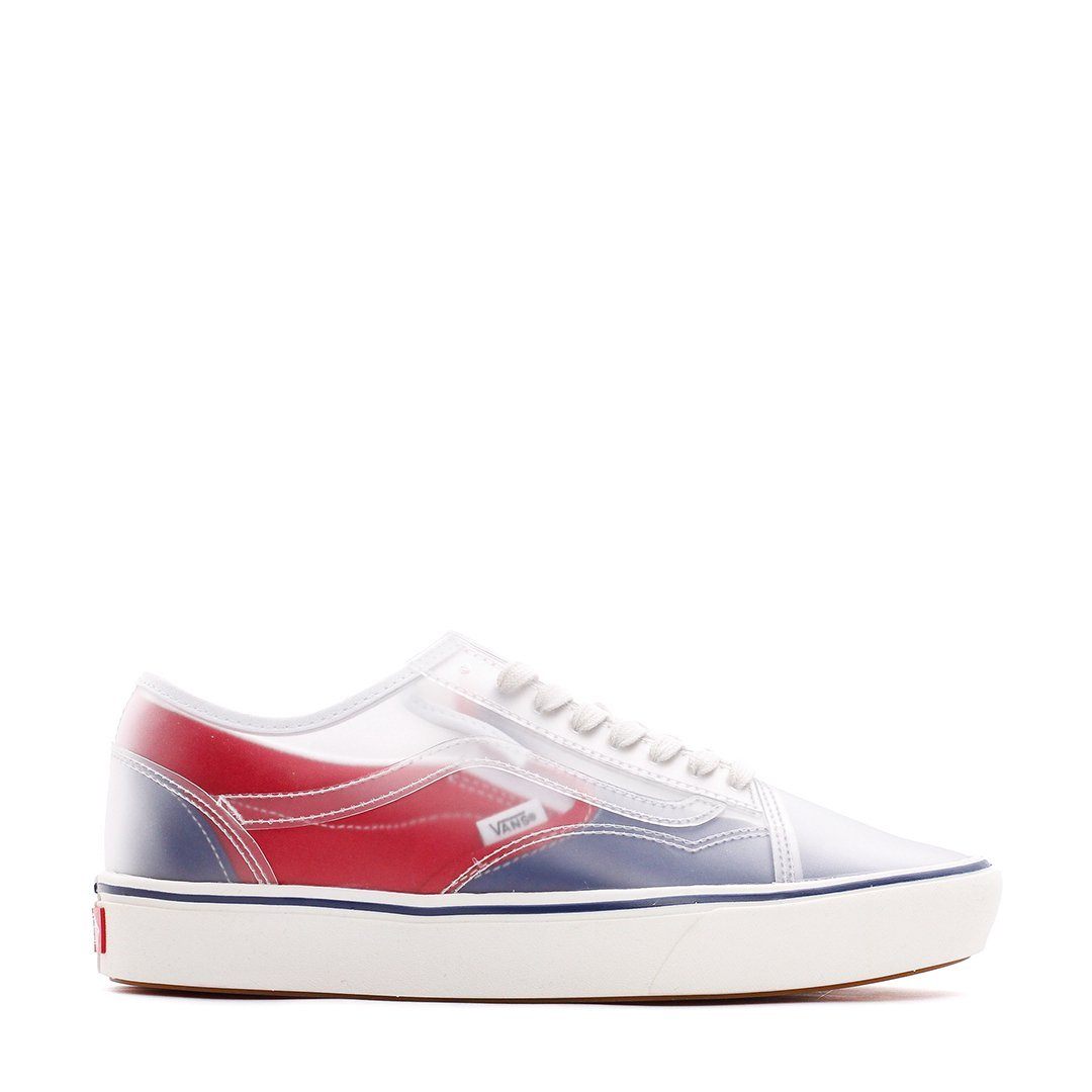 FOOTWEAR - Vans UA Comfycush Slip-Skool True Navy Red Men VN0A4P3EWYF