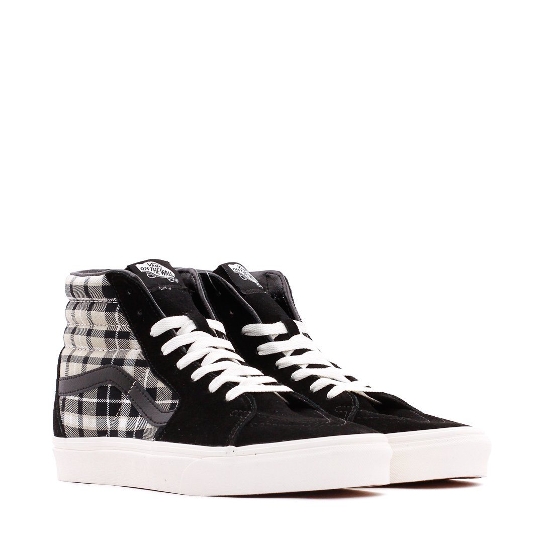 Vans UA SK8-Hi Plaid Mix Black Twill VN0A4BV6XKB Secondary image
