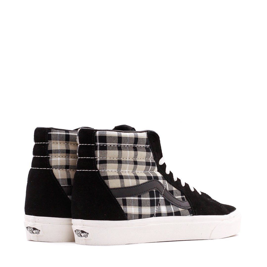 FOOTWEAR - Vans UA SK8-Hi Plaid Mix Black Twill VN0A4BV6XKB