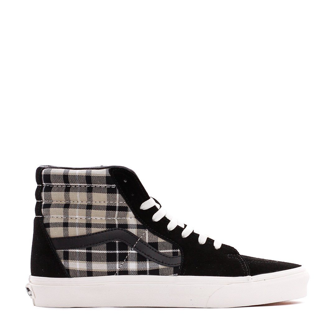 FOOTWEAR - Vans UA SK8-Hi Plaid Mix Black Twill VN0A4BV6XKB Main image