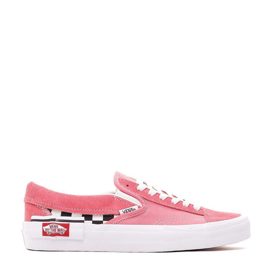Pink checkered vans sales mens