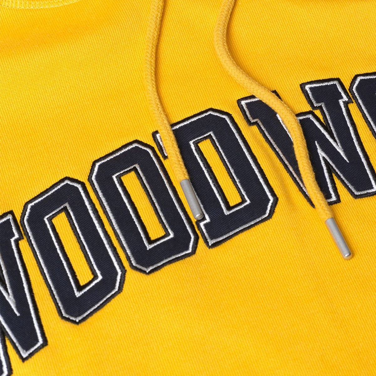 Wood Wood Men Fred IVY Hoodie Yellow - SWEATERS - Canada