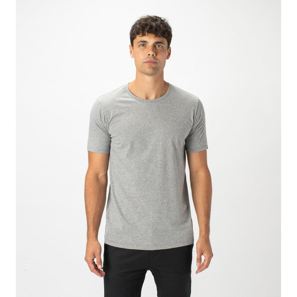 Zanerobe Men Flint Tee Grey Marle 131-STA - T-SHIRTS - Canada Main image