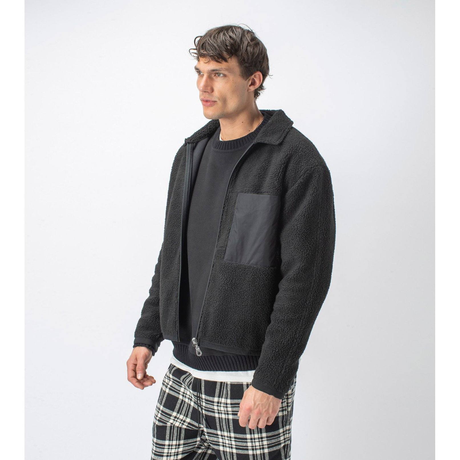 Zanerobe Sherpa Liner Jacket Black Men 408-CON Secondary image